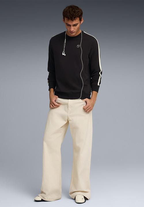 PUMA - ESS ELEVATED Crew TR -  Black