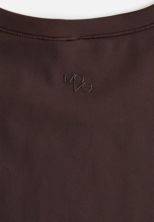 H&M - Sports top with drymove™ -warm brown