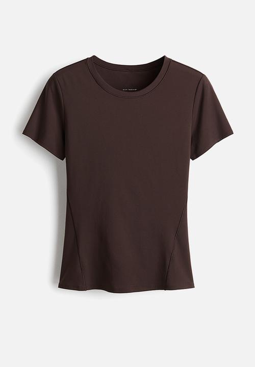 H&M - Sports top with drymove™ -warm brown