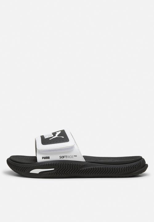 PUMA - SoftridePro Slide 24 V - White/Black