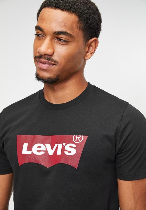 Levi’s® - Graphic set-in neck za - black