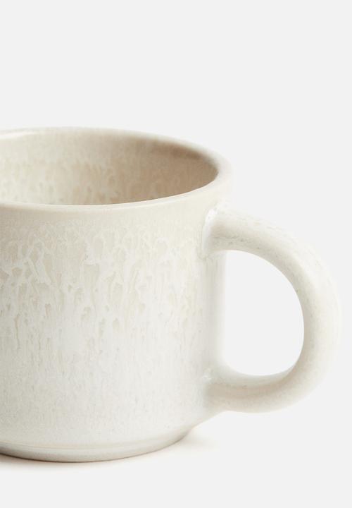 H&M - Stoneware espresso cup - light beige