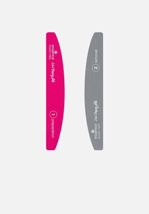 essence - Studio Nails UV GEL NAIL 2 in 1 Trapez File