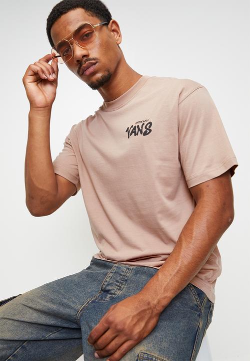 Vans - Repear sam loose short sleeve tee - warm taupe