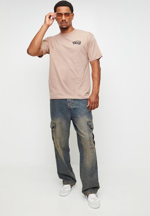 Vans - Repear sam loose short sleeve tee - warm taupe