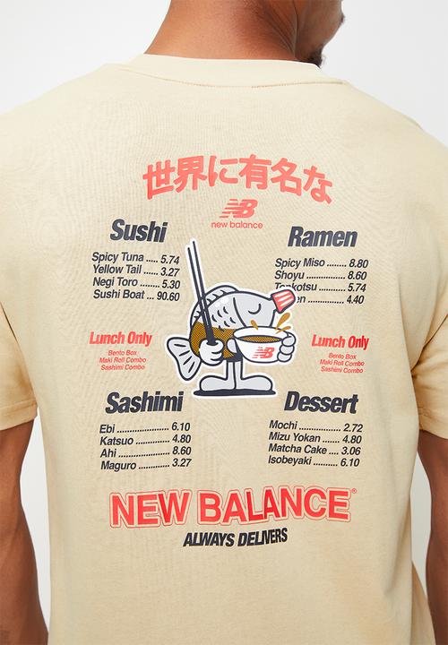 New Balance  - NB Athletics Taste Of NB Ramen Tee - Brown