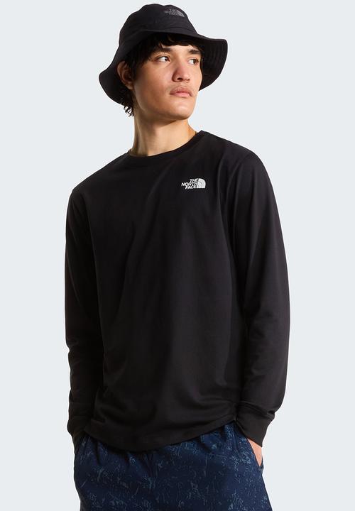 The North Face - Evolution Box Nse Regular Long Sleeve Tee - Tnf Black-Tnf White