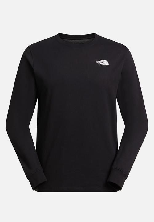 The North Face - Evolution Box Nse Regular Long Sleeve Tee - Tnf Black-Tnf White
