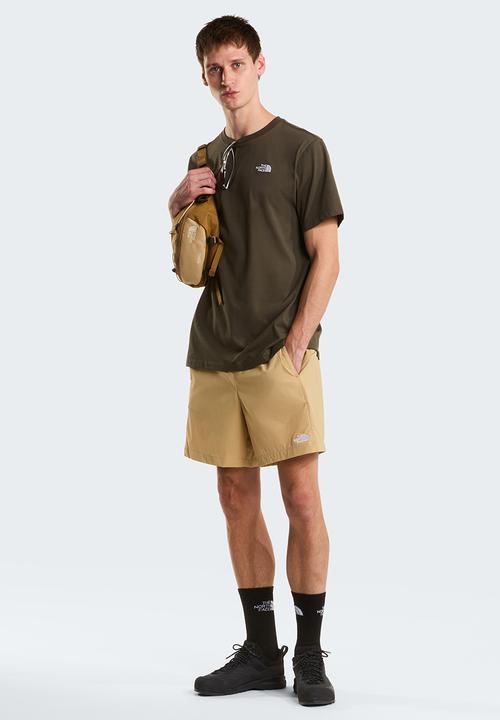 The North Face - Evolution Simple Dome Regular Short Sleeve Tee - New Taupe Green