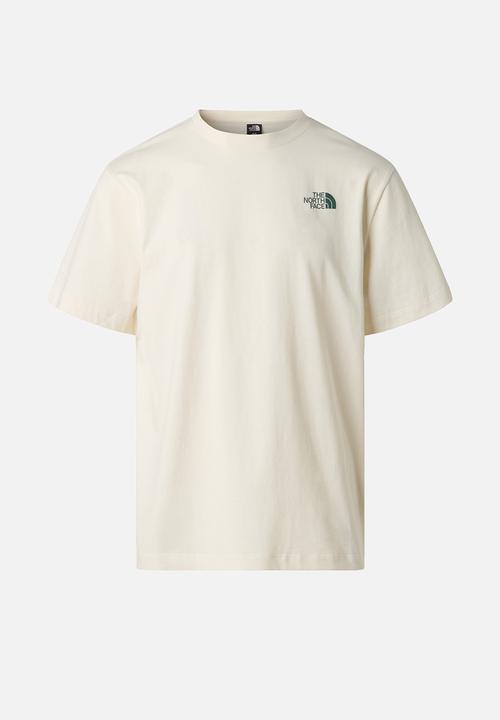 The North Face - Retro Earth Relaxed Short Sleeve Tee-Graphic - White Dune