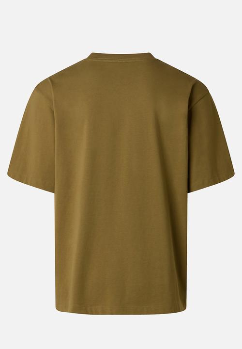 The North Face - Tnf Essential Simple Dome Os Short sleeve Tee - Cedar