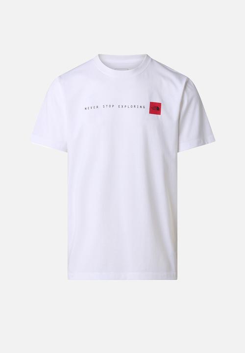 The North Face - M Never Stop Exploring Regular Short Sleeve Tee-Graphic - Tnf White