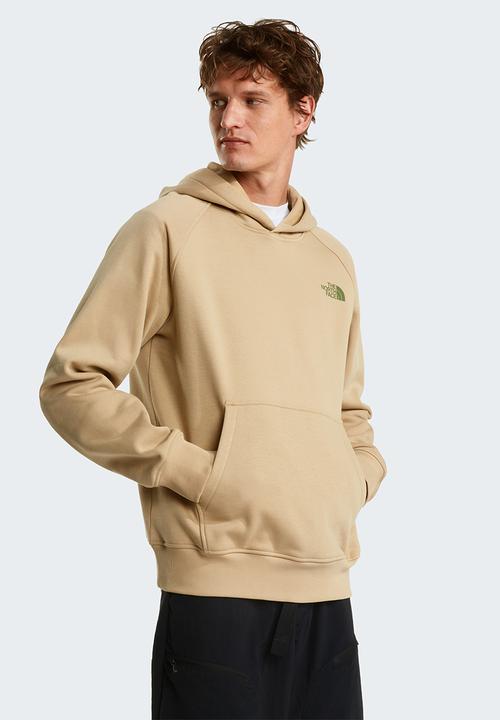 The North Face - Raglan Box Nse Regular Hoodie - Khaki Stone
