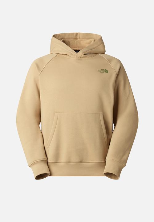 The North Face - Raglan Box Nse Regular Hoodie - Khaki Stone
