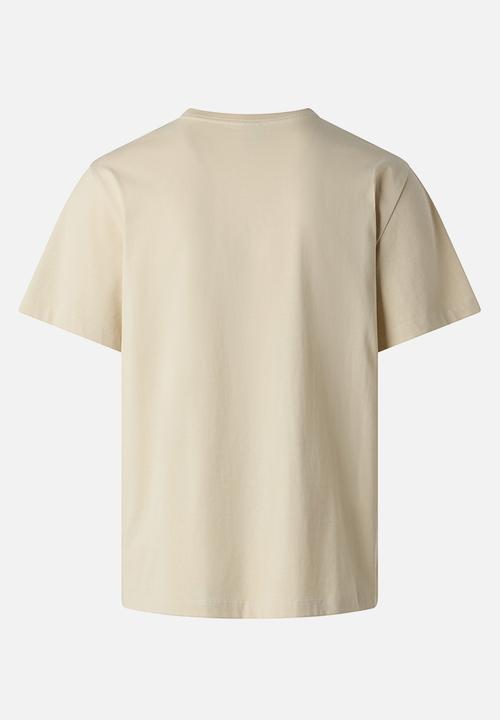 The North Face - Essential Center Logo Relaxed Short Sleeve Tee - Desert Stone