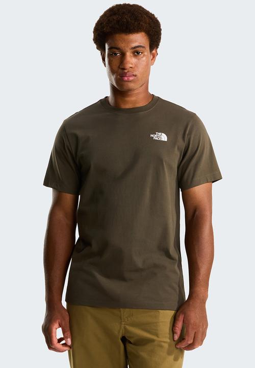 The North Face - North Faces Regular Short Sleeve Tee-Graphic - New Taupe Green
