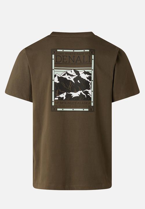 The North Face - North Faces Regular Short Sleeve Tee-Graphic - New Taupe Green