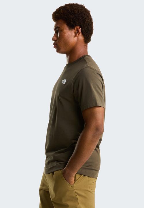 The North Face - North Faces Regular Short Sleeve Tee-Graphic - New Taupe Green