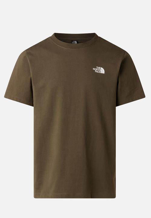 The North Face - North Faces Regular Short Sleeve Tee-Graphic - New Taupe Green