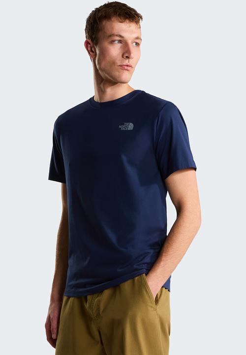 The North Face - Mountain Sketch  Regular Short Sleeve Tee-Graphic - Summit Navy