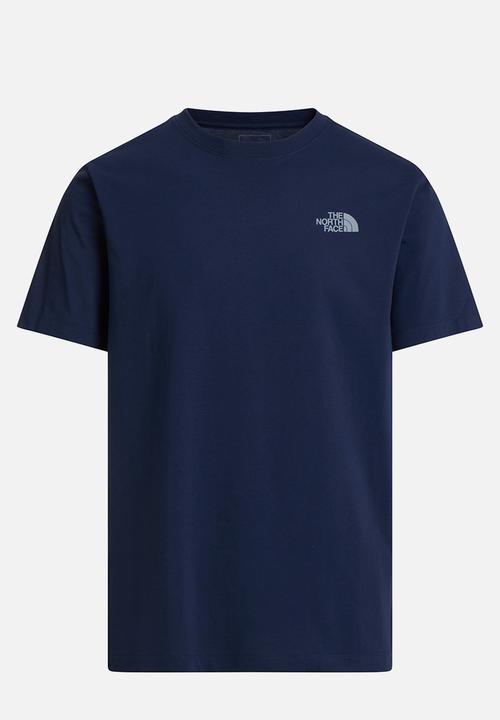 The North Face - Mountain Sketch  Regular Short Sleeve Tee-Graphic - Summit Navy