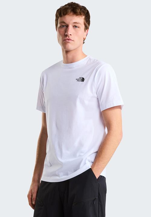The North Face - Mountain Sketch Regular Short Sleeve Tee-Graphic - Tnf White