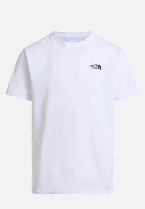 The North Face - Mountain Sketch Regular Short Sleeve Tee-Graphic - Tnf White
