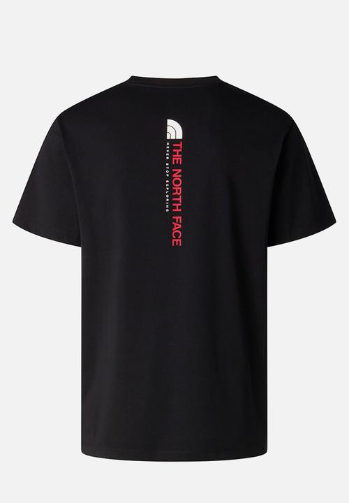 The North Face - Vertical Regular Short Sleeve Tee-Graphic - Tnf Black