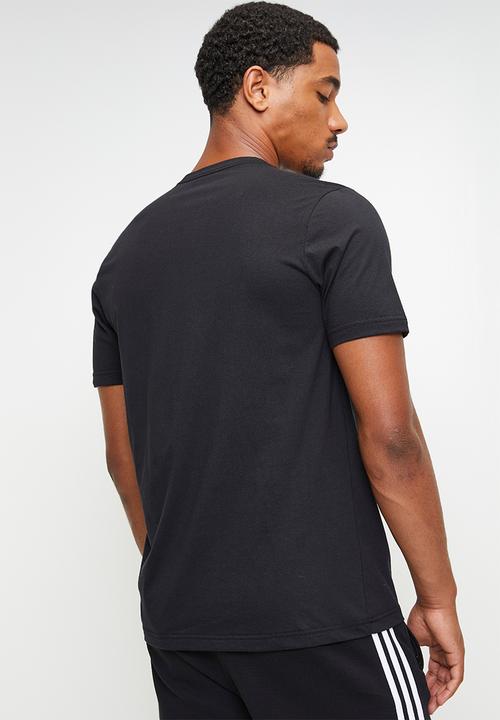 adidas Performance - Workout Ess Front Logo Tee - Black