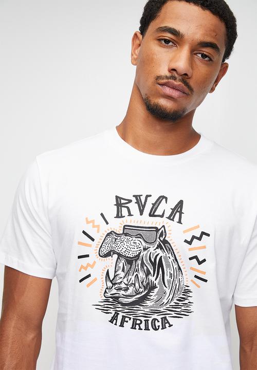 RVCA - Raving Hippo - White