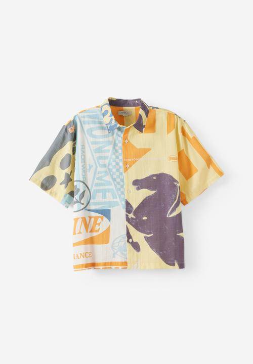 Cotton On - Lucky Short Sleeve Shirt - Monument Print