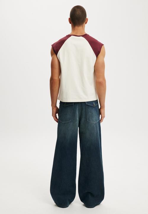 Cotton On - Super Baggy Jean - Shibuya Blue