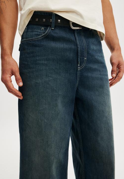 Cotton On - Super Baggy Jean - Shibuya Blue
