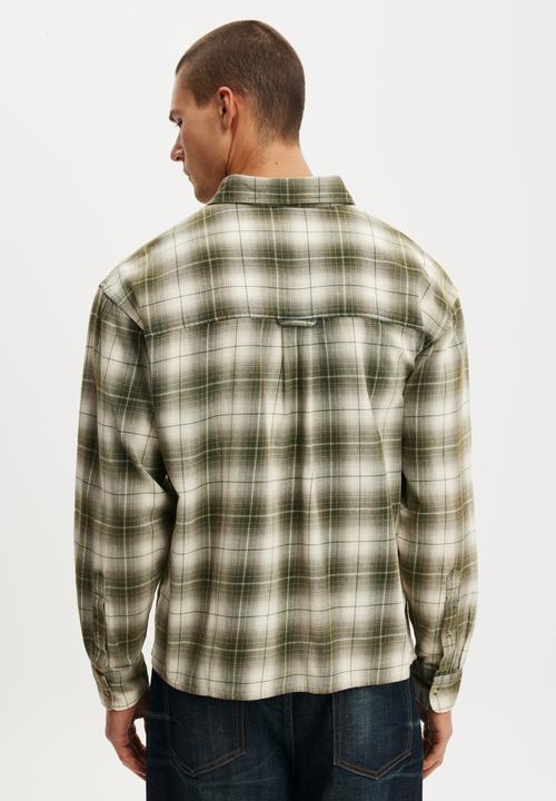 Cotton On - Tribeca Long Sleeve Shirt - Acid Check