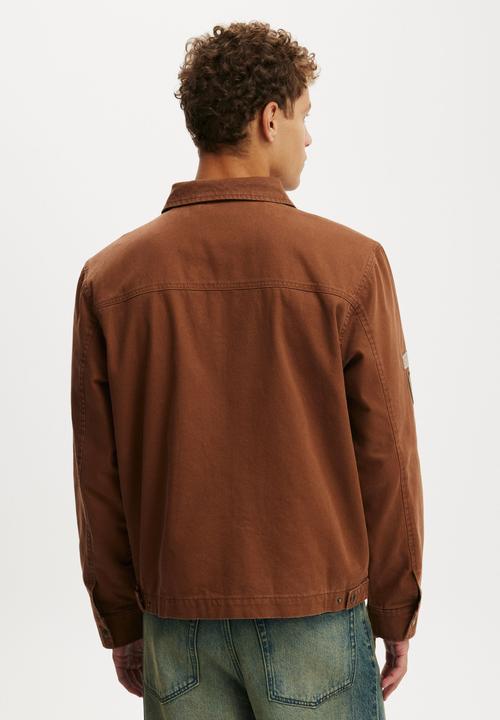 Cotton On - Garage Jacket - tobacco