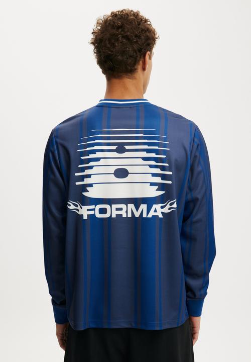 Cotton On - Long Sleeve Keeper Jersey - Indigo/Year Of The Horse