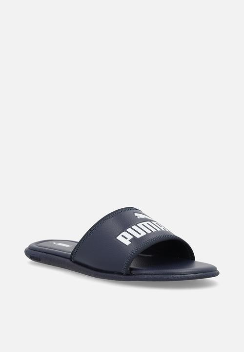 PUMA - Sporty Slide Z ZADP -  Navy- White