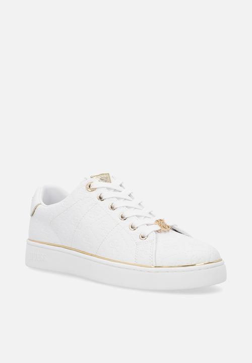 GUESS - Jacquard Sneaker - White