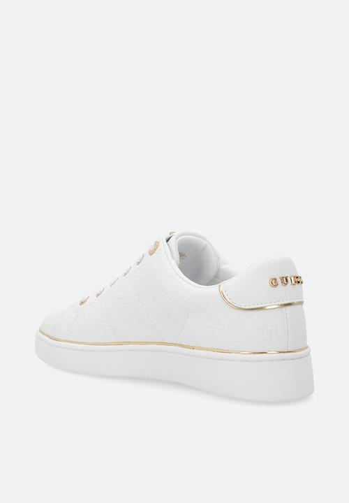 GUESS - Jacquard Sneaker - White