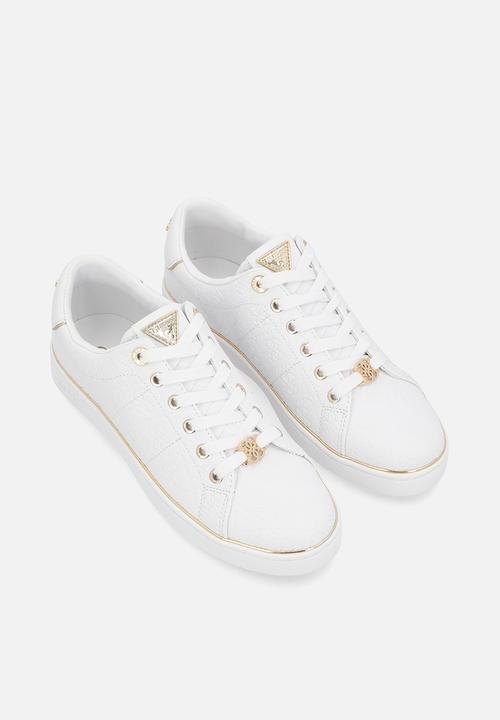 GUESS - Jacquard Sneaker - White