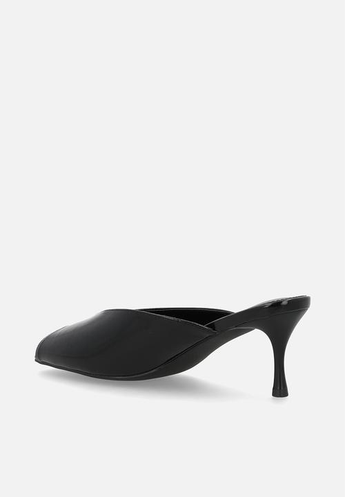 Raid London - Sonika stiletto mule heel - black 