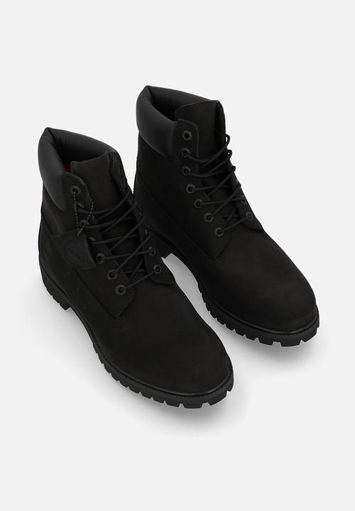 6 Inch premium boot - black