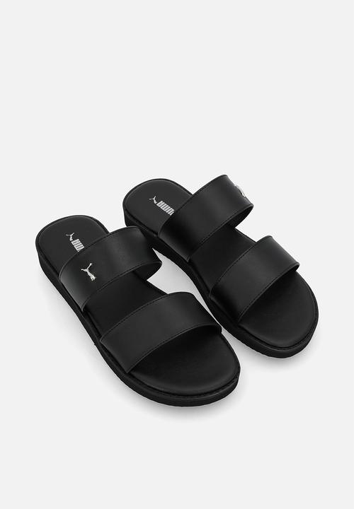 PUMA - Gracecat Dbl Strap ZADP -  Black- Silver