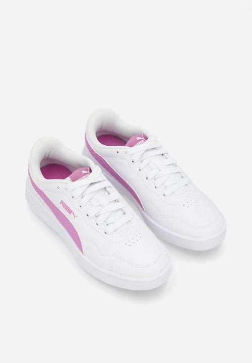 PUMA - Court Lally Jr - Puma White-Mauve Pop