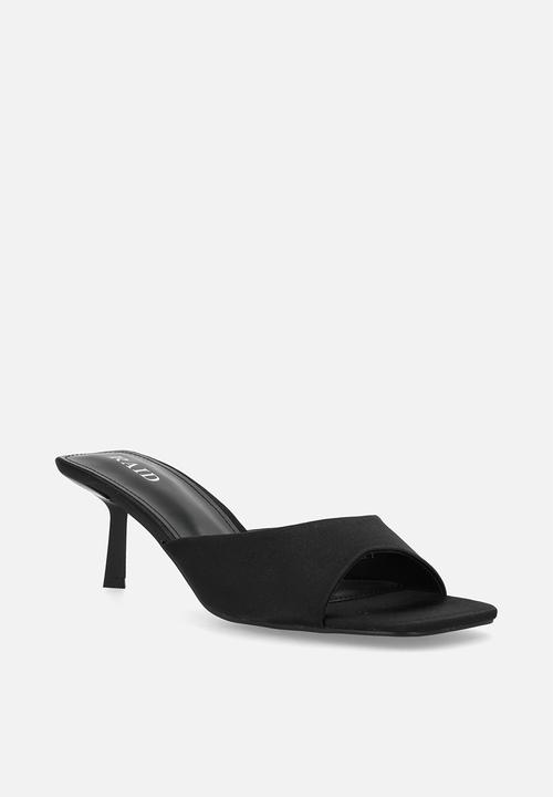 Raid London - Rochi stiletto mule heel - black