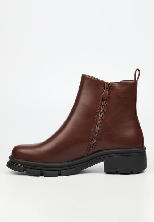 Rock & Co - Static 2 chelsea ankle boot - chocolate