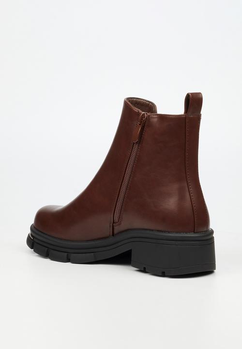 Rock & Co - Static 2 chelsea ankle boot - chocolate