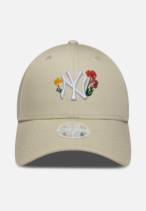 New Era - Female Floral Icon 9Forty®New York Yankees -Tan