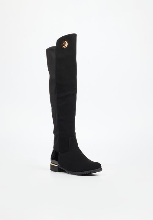 Miss Black - Hadar 24 stretch rider boot - black