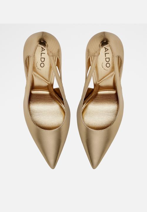 ALDO - Deluna court heel - gold